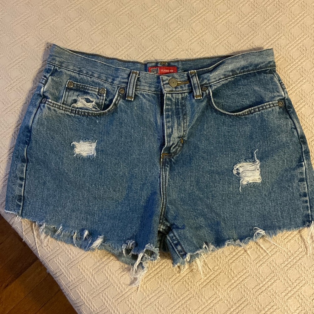 Faded glory denim shorts